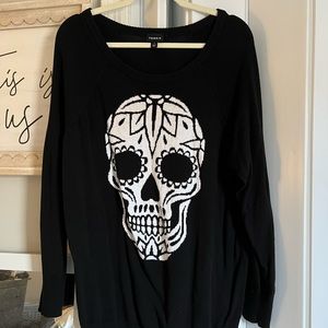 Torrid Skull Sweater